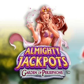 Almighty Jackpots: Garden of Persephone by Novomatic, showcased at instantcasinoo.co.nl – game logo
