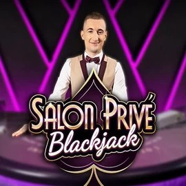 Blackjack Salon Privé online game logo by Ezugi on instantcasinoo.co.nl