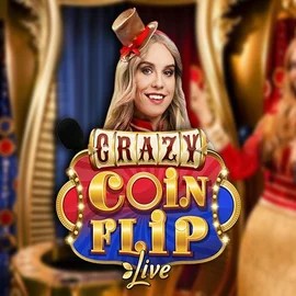 Crazy Coin Flip by Evolution, showcased at instantcasinoo.co.nl – game logo