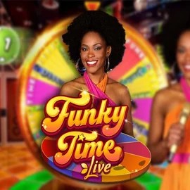 Funky Time logo by Evolution at Instant Casino