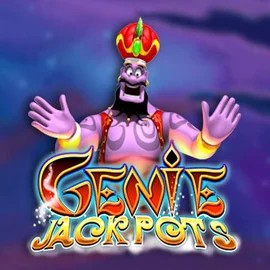 Genie Jackpots slot visual from Blueprint Gaming available on instantcasinoo.co.nl