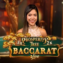 Prosperity Tree Baccarat logo – Live Casino by Evolution at Instant Casino