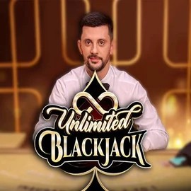 Unlimited Blackjack logo by Ezugi Instant Casino